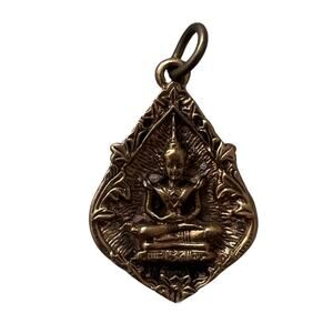 Double Sided Buddha Pendant from Thailand